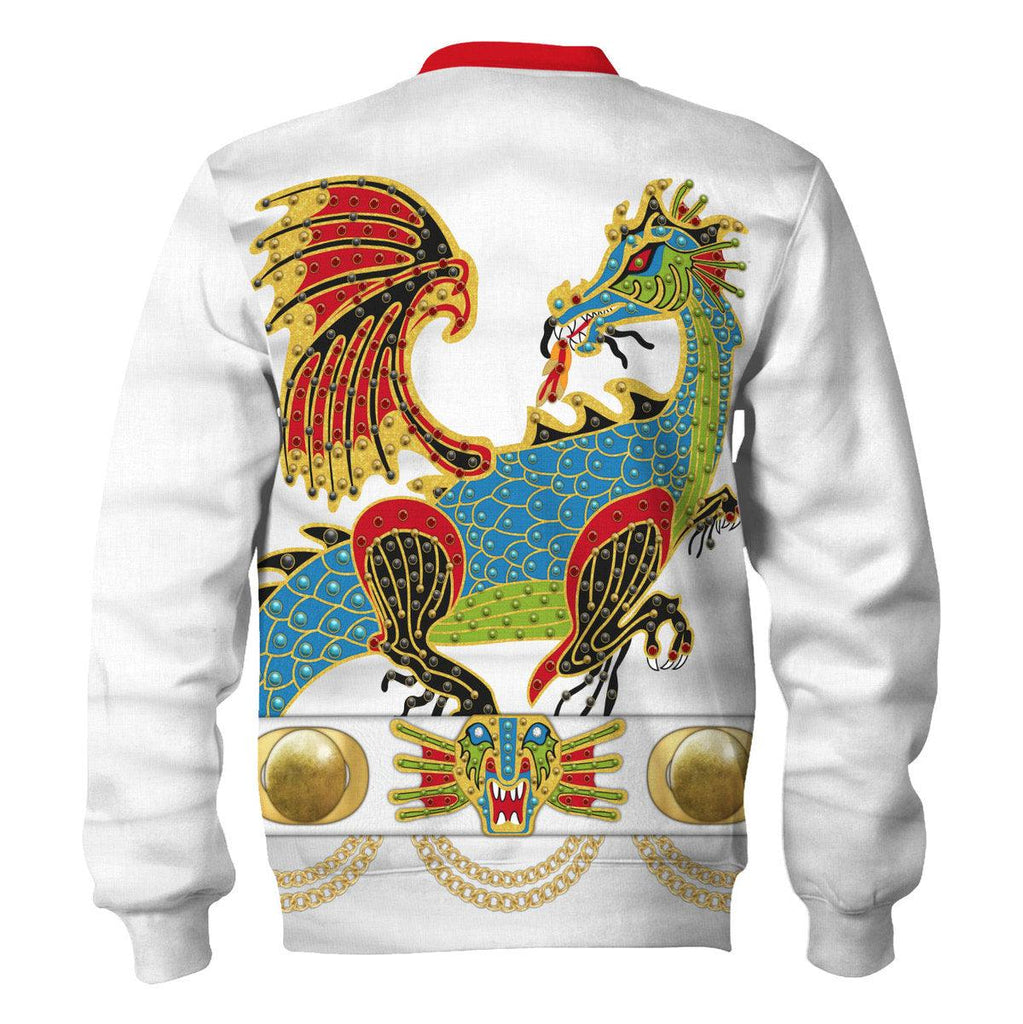 Oodiegang Elvis Presley The Dragon Outfit Costume Hoodie Sweatshirt T-Shirt Sweatpants - Oodiegang.com