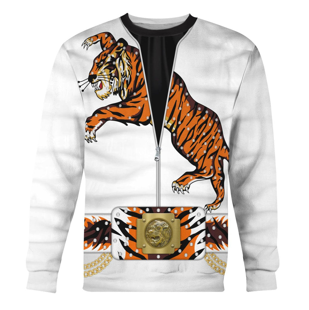 Oodiegang Elvis Presley Tiger Costume Hoodie Sweatshirt T-Shirt Sweatpants - DucG