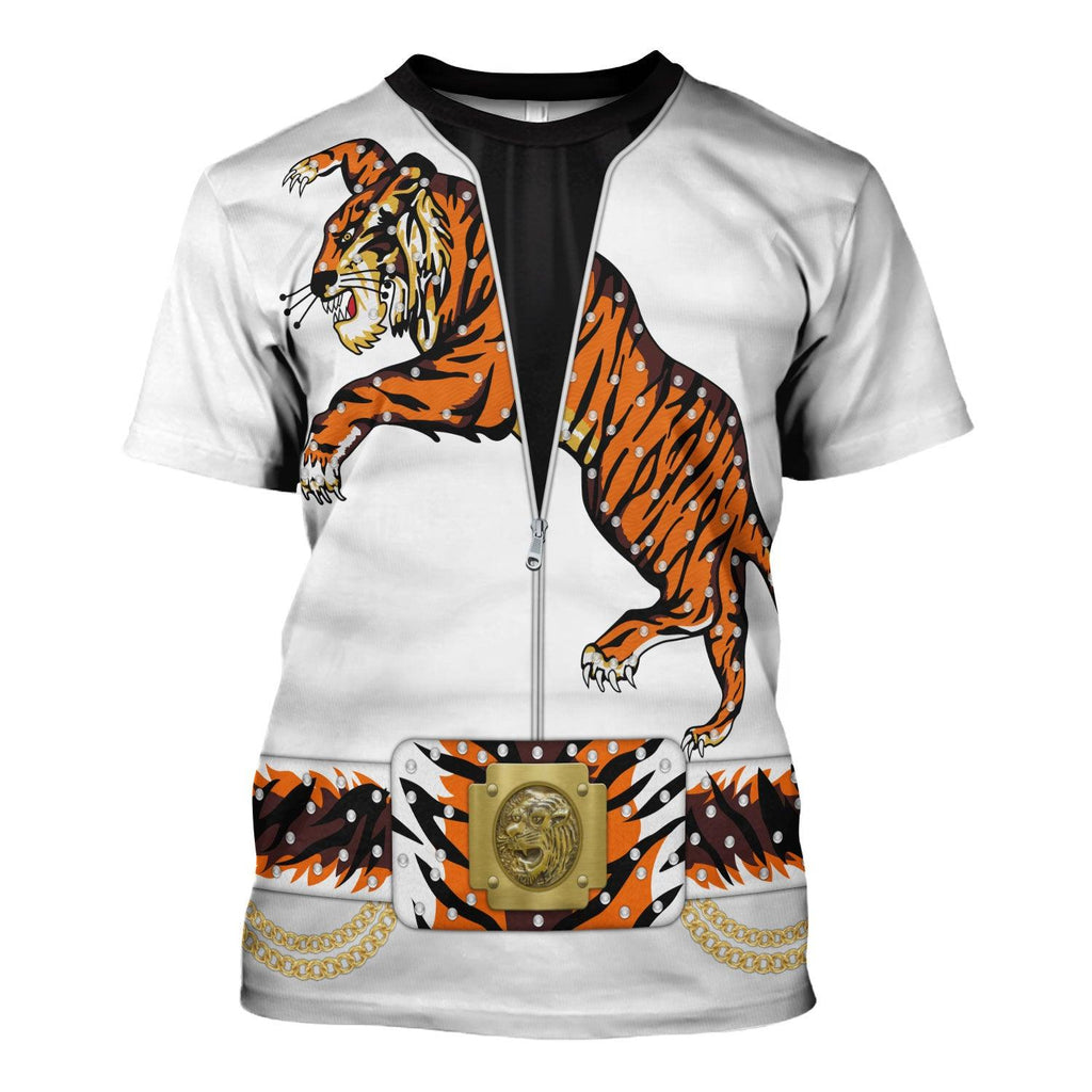 Oodiegang Elvis Presley Tiger Costume Hoodie Sweatshirt T-Shirt Sweatpants - DucG