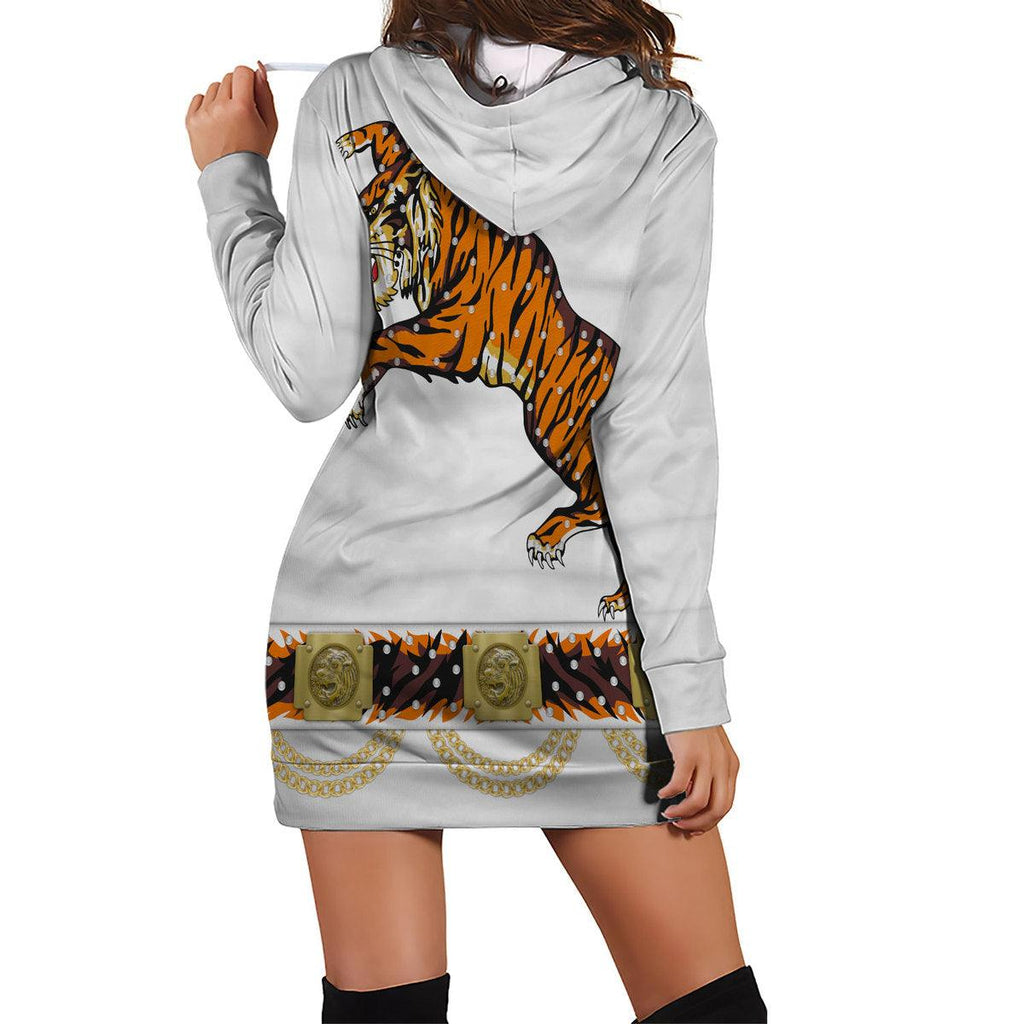 Oodiegang Elvis Presley Tiger Outfit Costume Hoodie Dress Sweatpants - Oodiegang.com