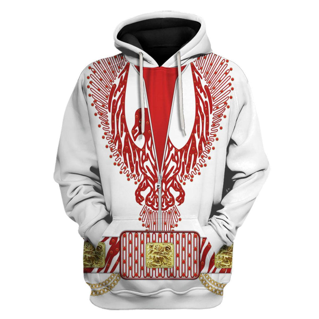 Oodiegang Elvis Red Phoenix Suit Costume Hoodie Sweatshirt T-Shirt Sweatpants - Oodiegang.com