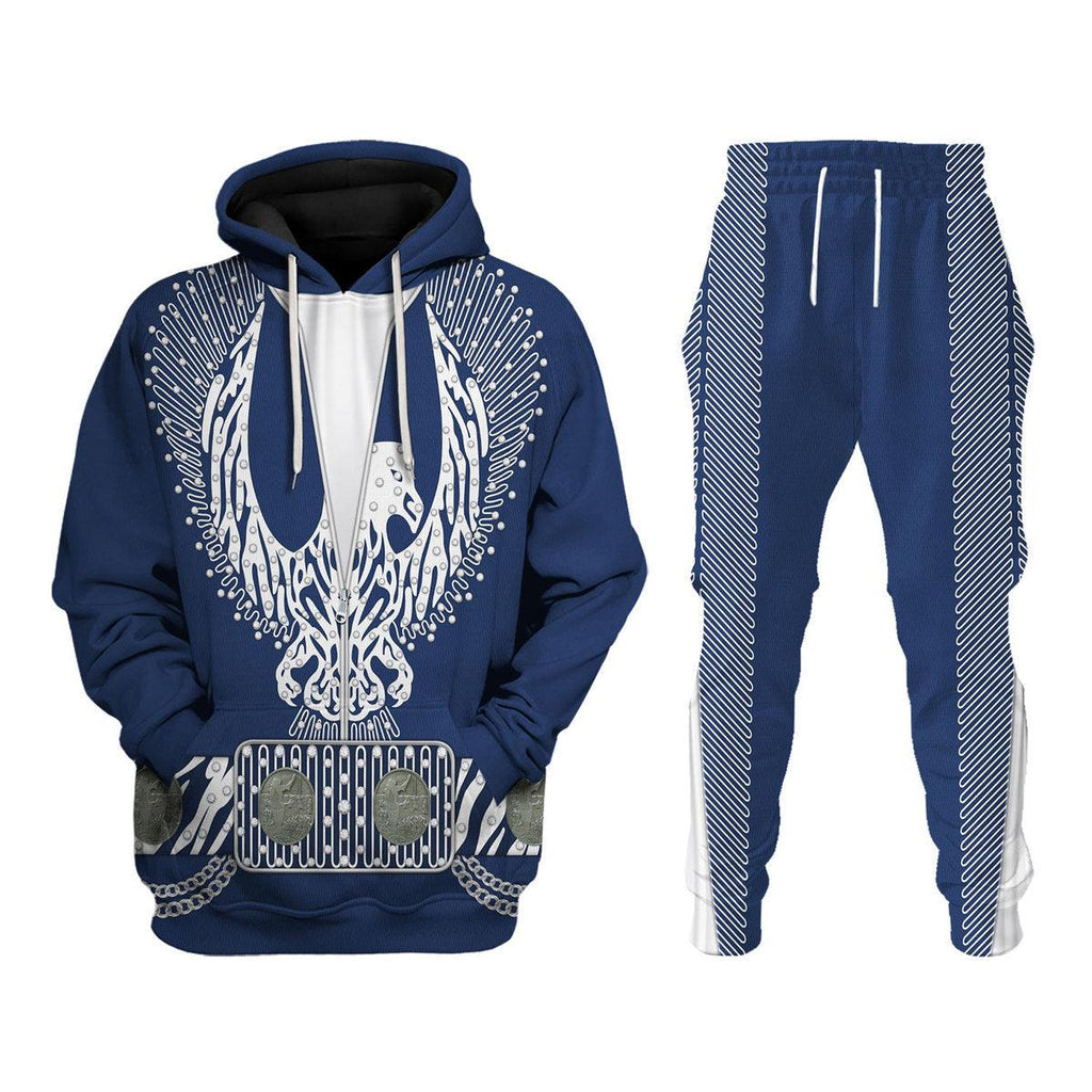 Oodiegang Elvis Silver Phoenix Costume Hoodie Sweatshirt T-Shirt Sweatpants - Oodiegang.com