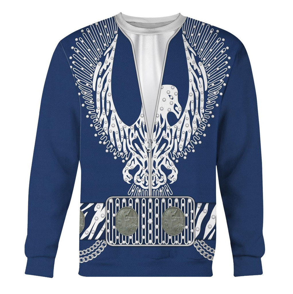 Oodiegang Elvis Silver Phoenix Costume Hoodie Sweatshirt T-Shirt Sweatpants - Oodiegang.com