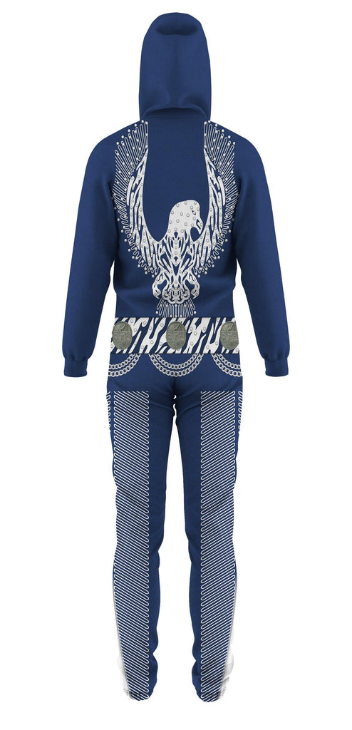 OodieGang Elvis Silver Phoenix jumpsuit Costume - OodieGang.com