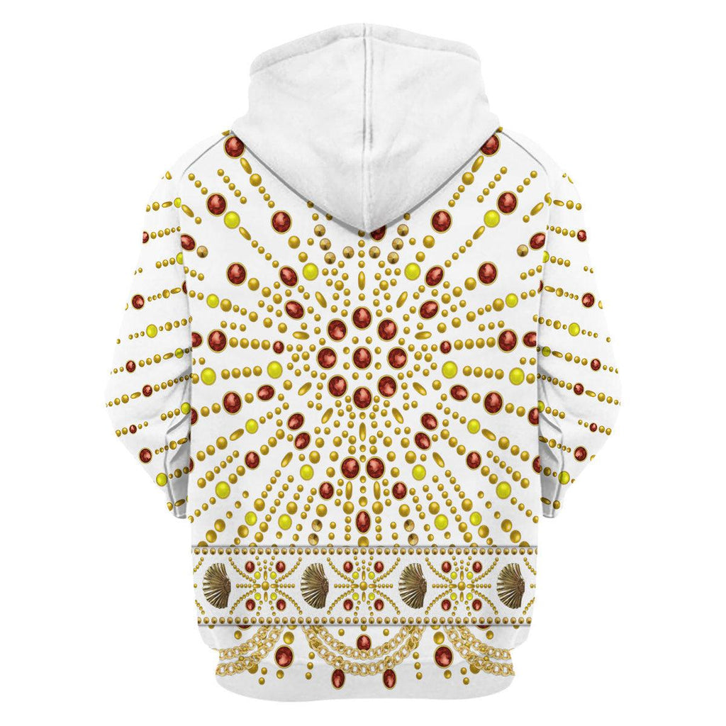 Oodiegang Elvis Sunburst Costume Hoodie Sweatshirt T-Shirt Sweatpants - Oodiegang.com