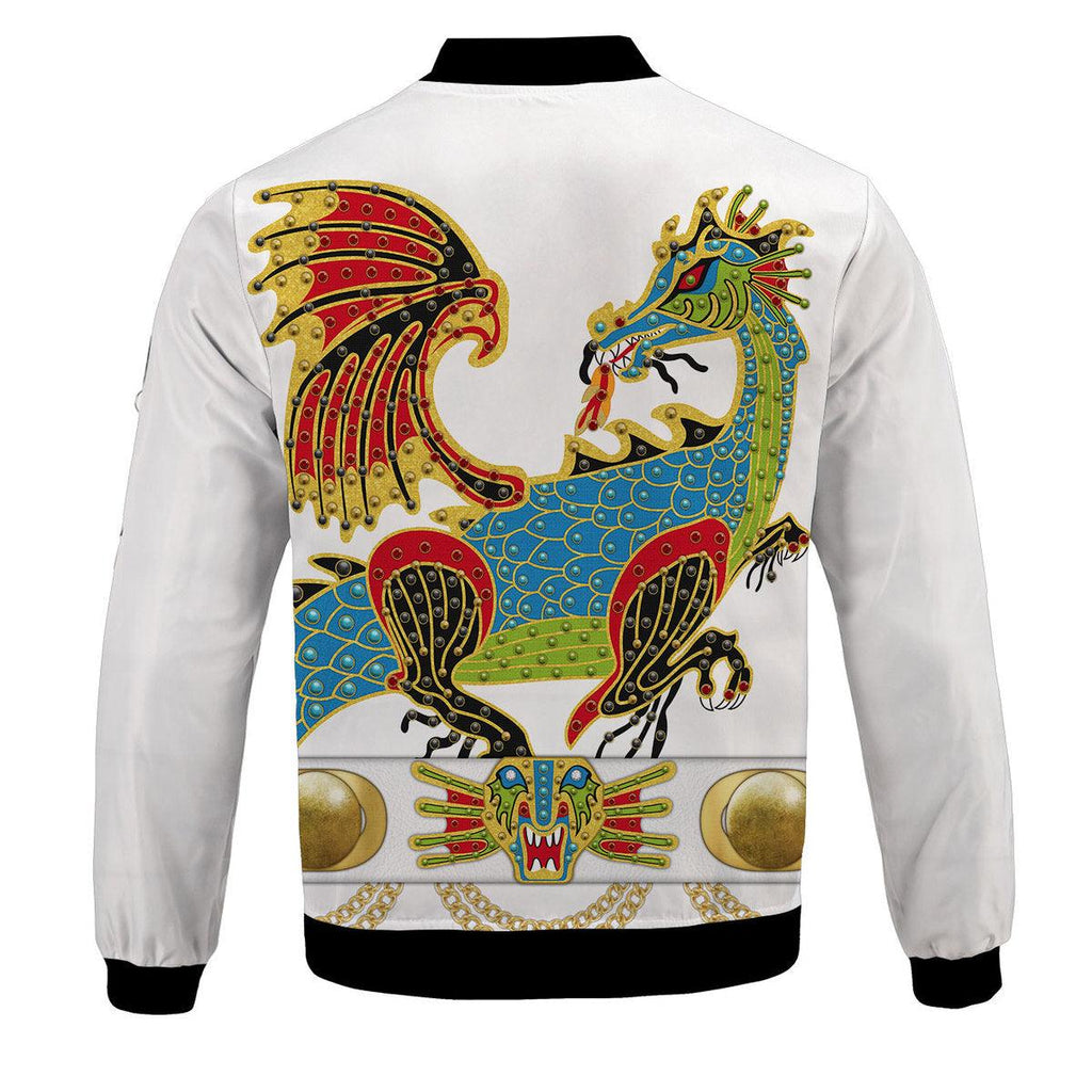 Oodiegang Elvis The Dragon Bomber Jacket - Oodiegang.com