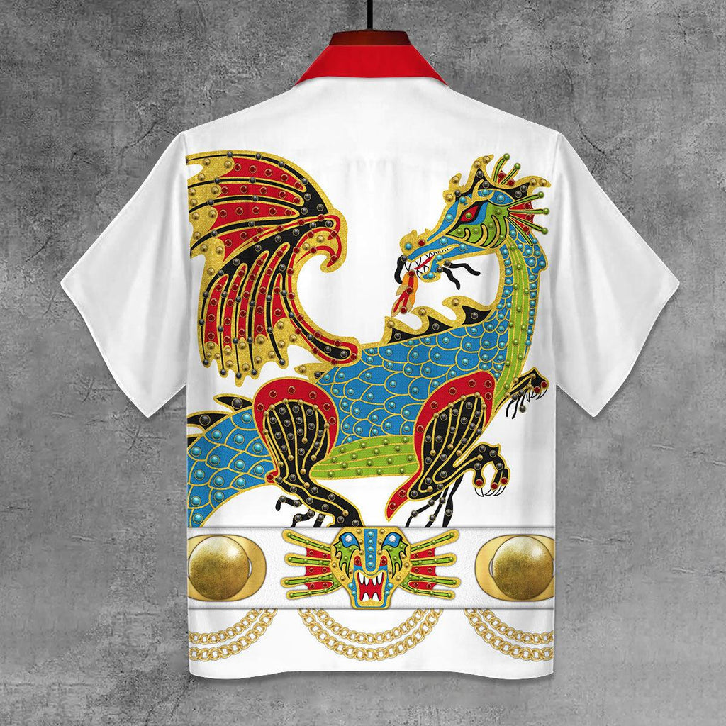 OodieGang Elvis The Dragon Unisex Hawaii Shirt - OodieGang.com