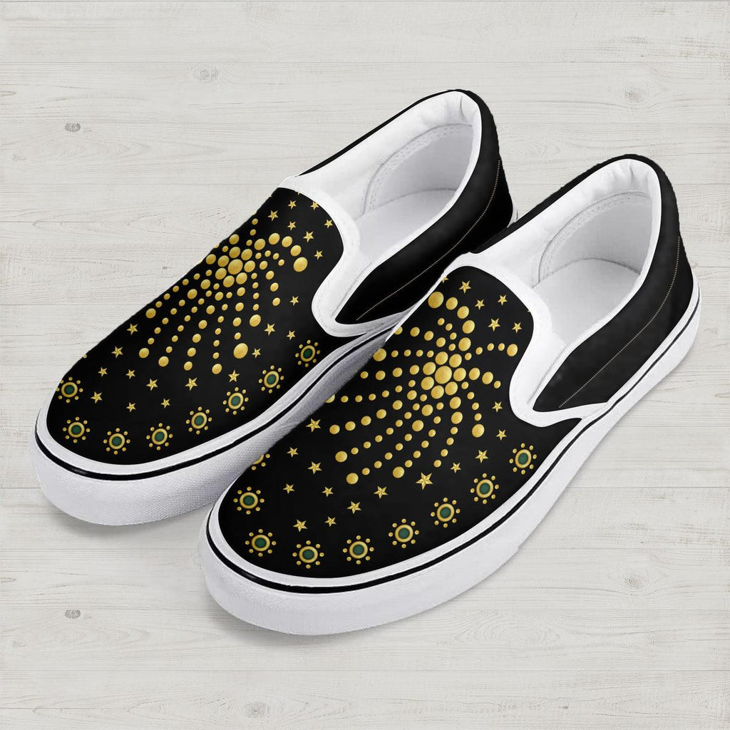 OodieGang Elvis The Fireworks Slip On Shoes - OodieGang.com