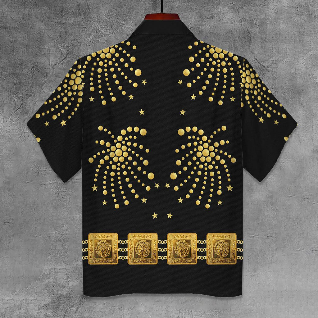 OodieGang Elvis The Fireworks Unisex Hawaii Shirt - OodieGang.com