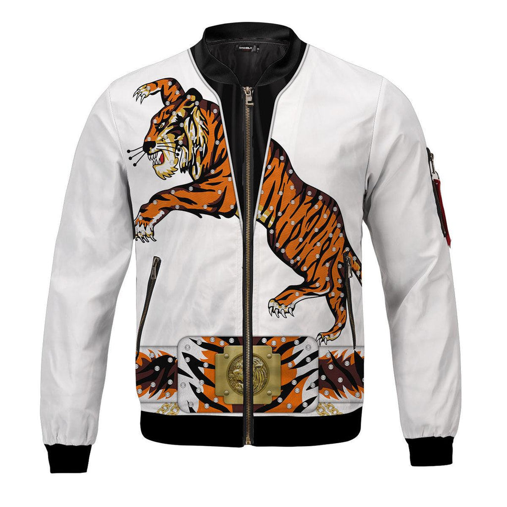 Oodiegang Elvis Tiger Bomber Jacket - Oodiegang.com