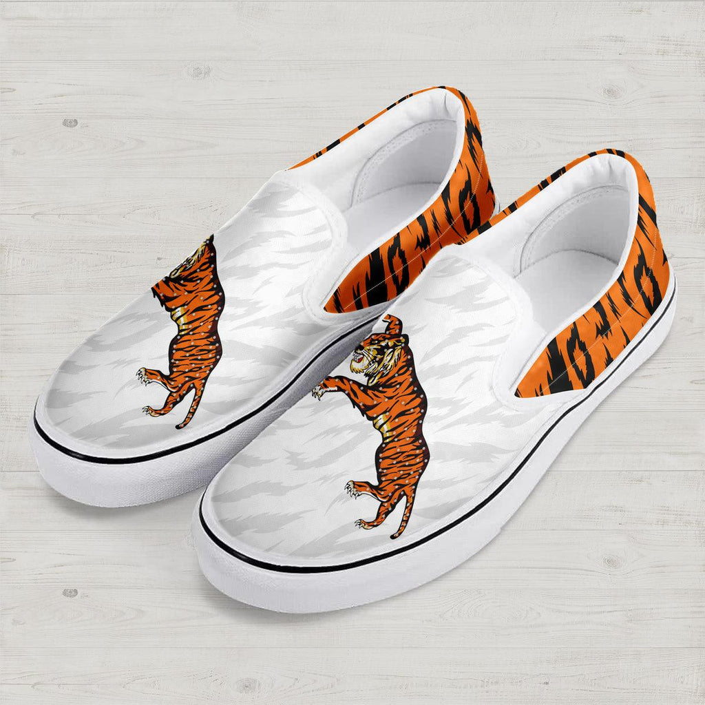 OodieGang Elvis Tiger Slip On Shoes - OodieGang.com