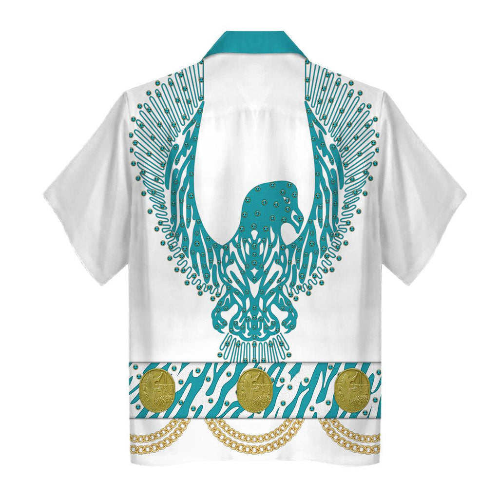 Oodiegang Elvis Turquoise Phoenix Costume Hoodie Sweatshirt T-Shirt Sweatpants - Oodiegang.com