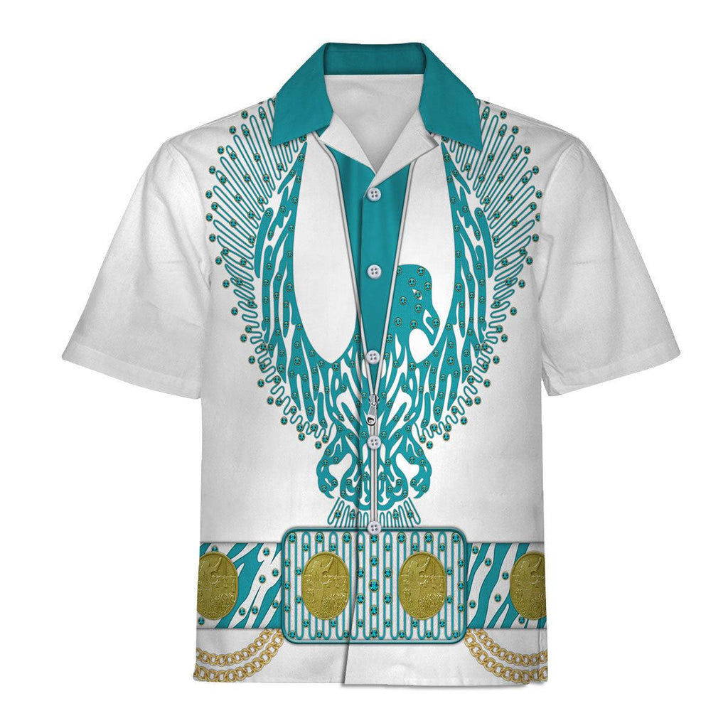 Oodiegang Elvis Turquoise Phoenix Costume Hoodie Sweatshirt T-Shirt Sweatpants - Oodiegang.com