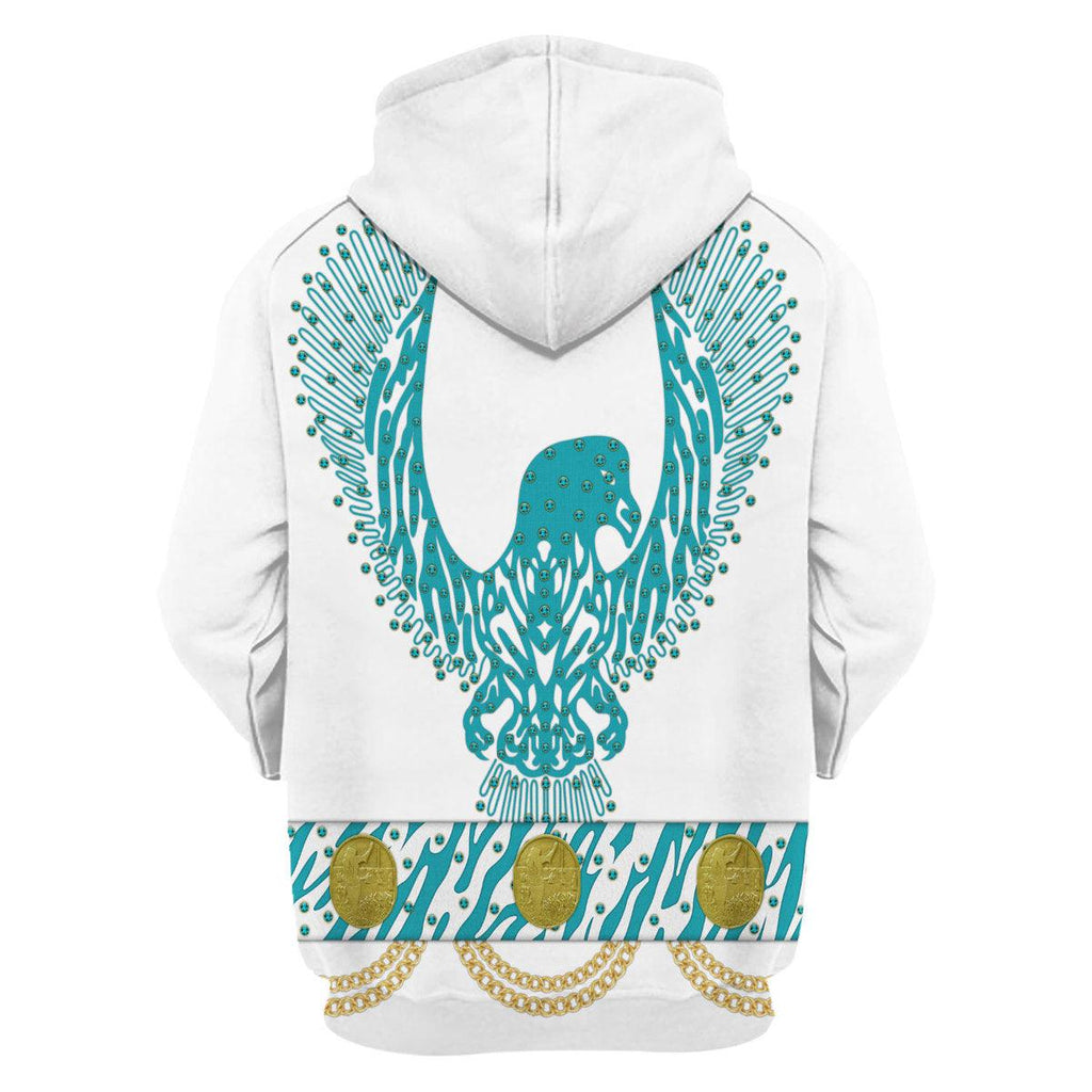 Oodiegang Elvis Turquoise Phoenix Costume Hoodie Sweatshirt T-Shirt Sweatpants - Oodiegang.com