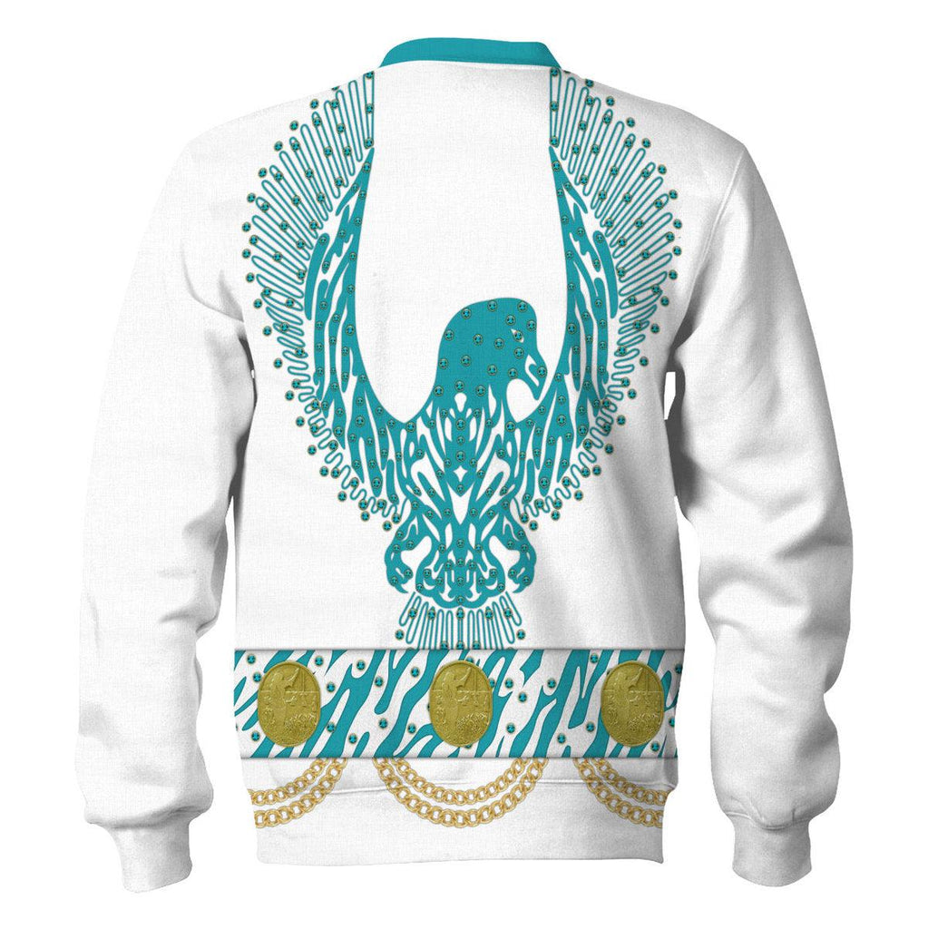 Oodiegang Elvis Turquoise Phoenix Costume Hoodie Sweatshirt T-Shirt Sweatpants - Oodiegang.com