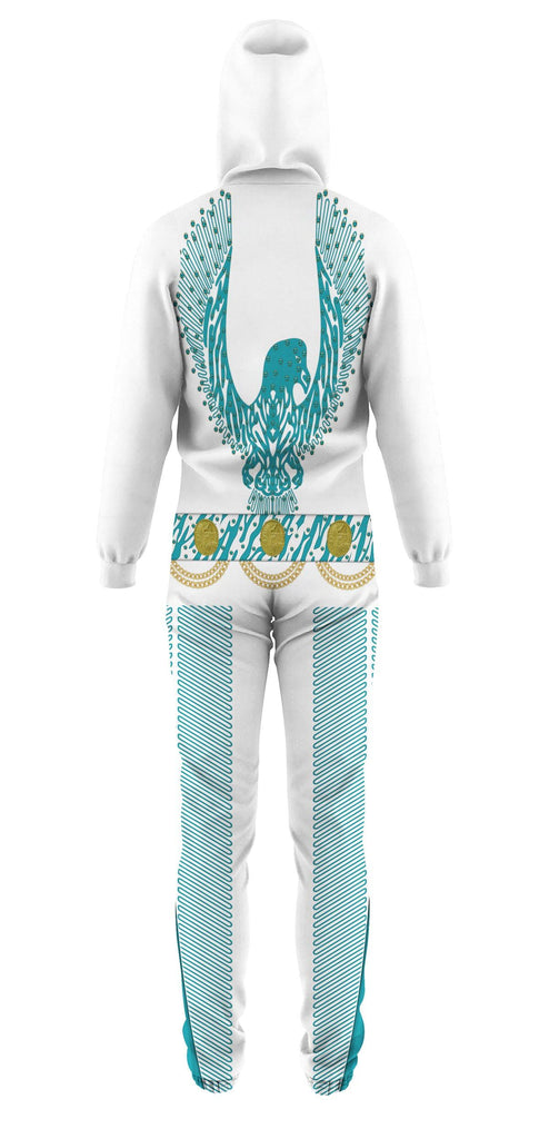 OodieGang Elvis Turquoise Phoenix jumpsuit Costume - OodieGang.com