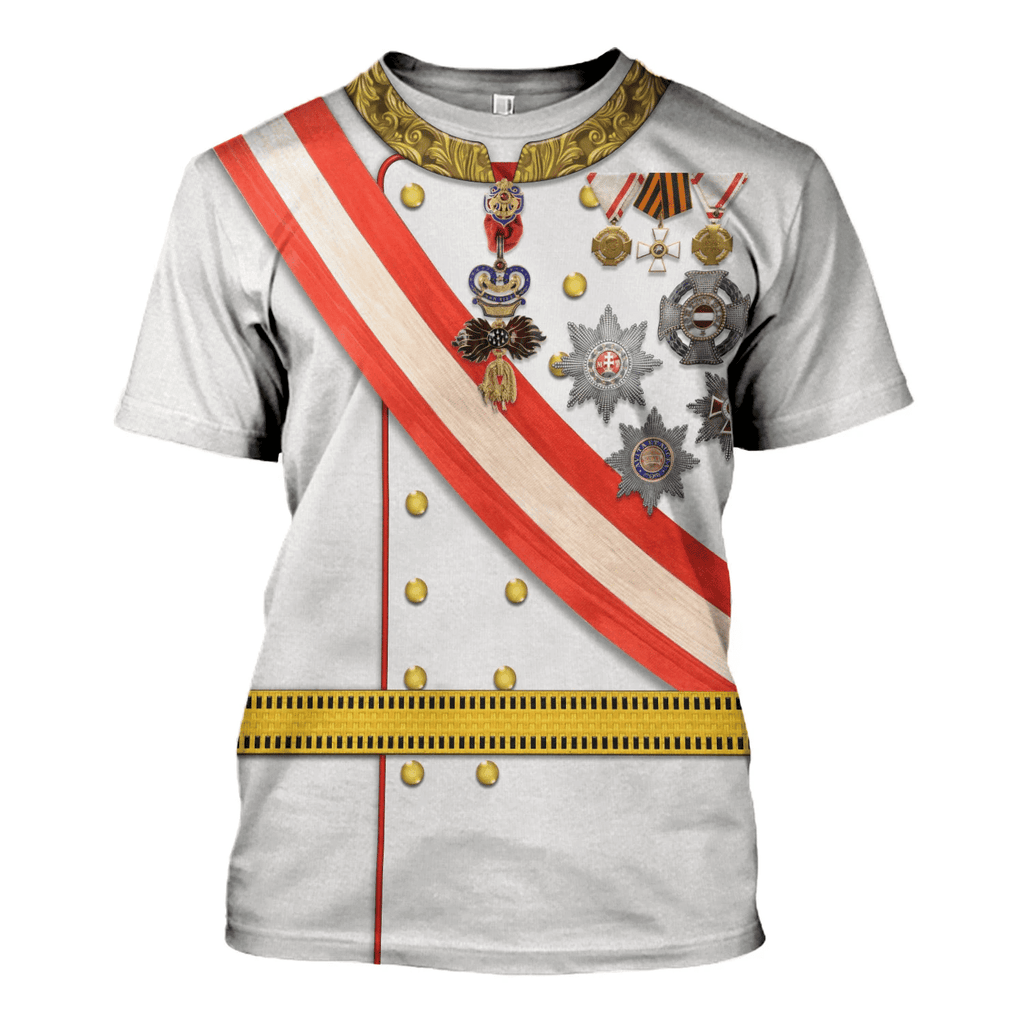 OodieGang Emperor Franz Joseph I Costume Hoodie Sweatshirt T-Shirt Tracksuit - OodieGang.com