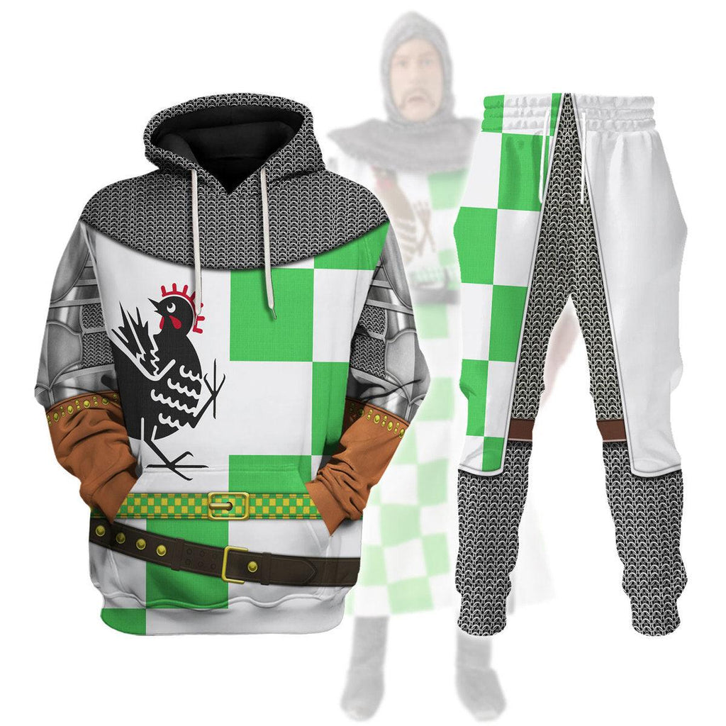 OodieGang Eric Idle Knight Costume Hoodie Sweatshirt T-Shirt Tracksuit - OodieGang.com