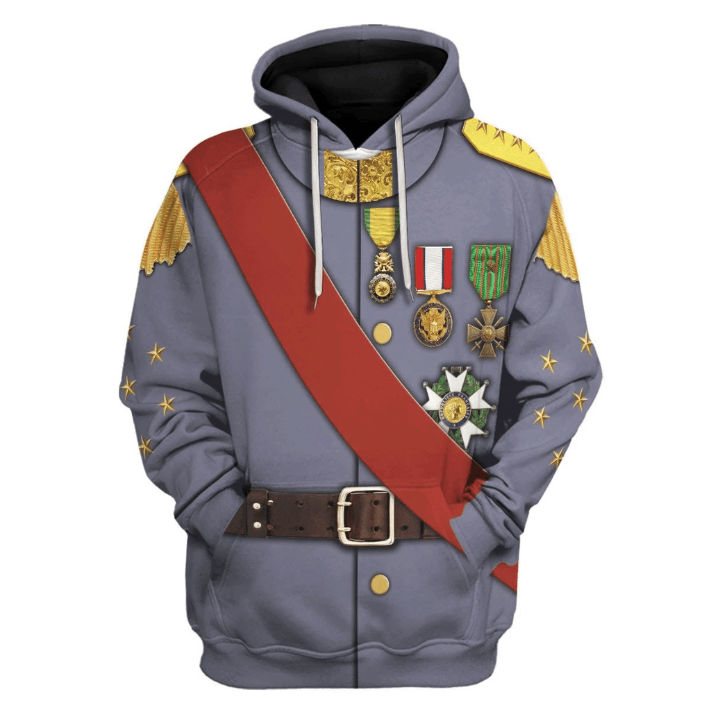 OodieGang Ferdinand Foch Costume Hoodie Sweatshirt T-Shirt Tracksuit - OodieGang.com