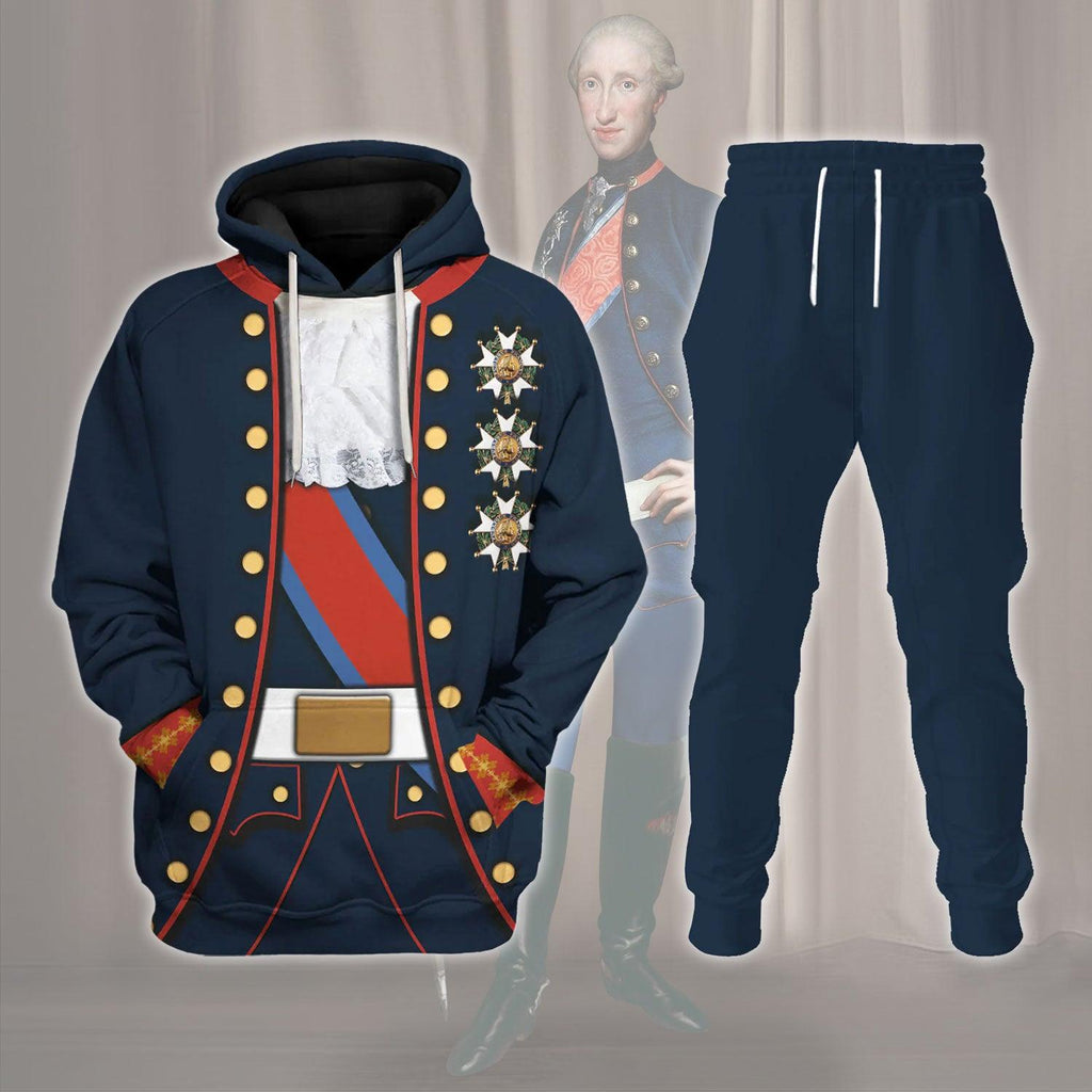 Oodiegang Ferdinand I Of The Two Sicilies - Uniform Costume Hoodie Sweatshirt T-Shirt Tracksuit - Oodiegang.com