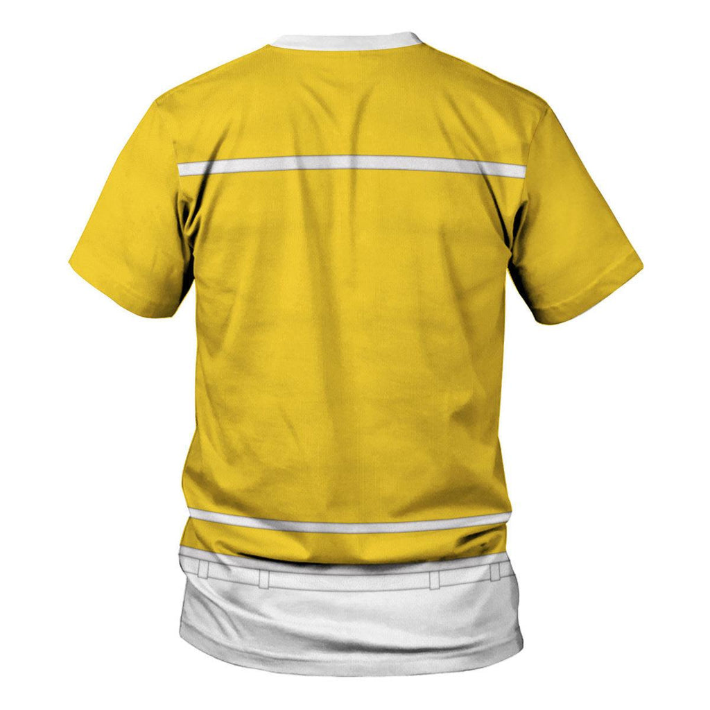 Oodiegang Freddie Mercury Costume Wembley Yellow Hoodie Sweatshirt T-Shirt Tracksuit - Oodiegang.com