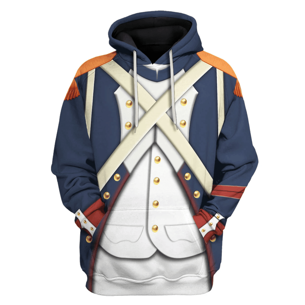 OodieGang French Imperial Guard Grenadier Costume Hoodie Sweatshirt T-Shirt Tracksuit - OodieGang.com