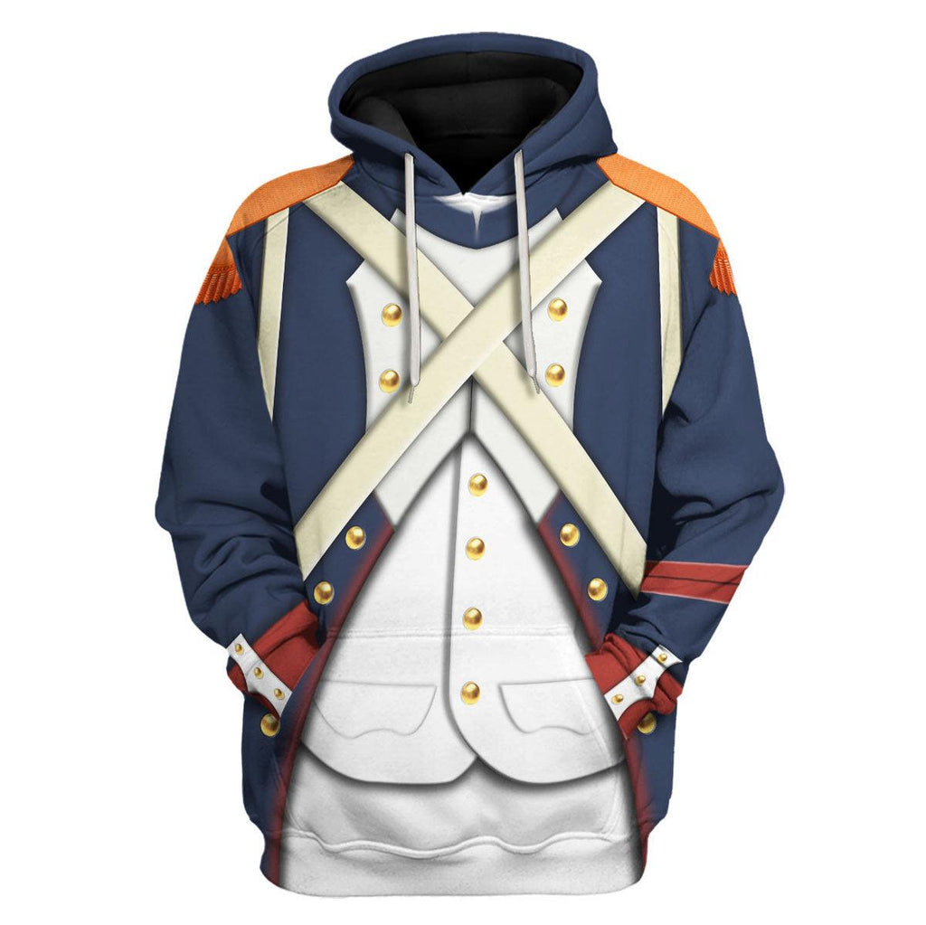 Oodiegang French Imperial Guard Grenadier Costume Hoodie Sweatshirt T-Shirt Tracksuit - Oodiegang.com