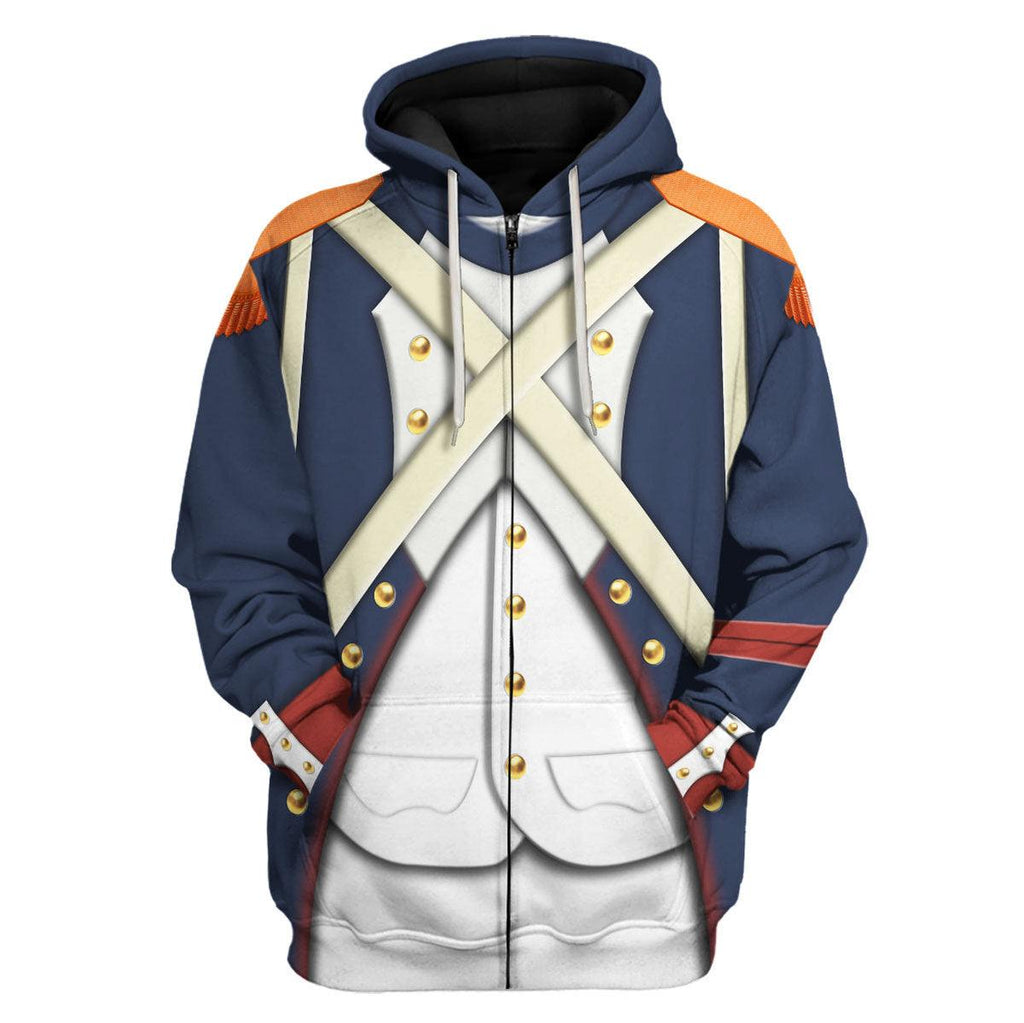 Oodiegang French Imperial Guard Grenadier Costume Hoodie Sweatshirt T-Shirt Tracksuit - Oodiegang.com