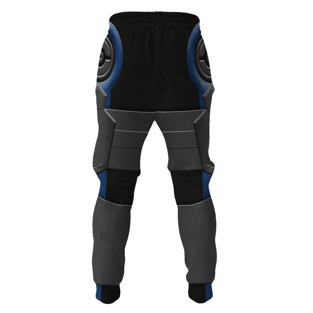 OodieGang Garrus Vakarian Hoodie Sweatshirt T-shirt Sweatpants Outfit Cosplay Costumes - OodieGang.com