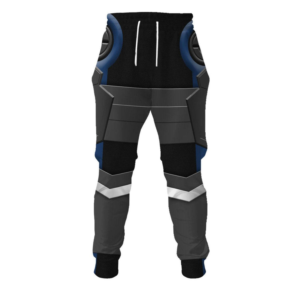 OodieGang Garrus Vakarian Hoodie Sweatshirt T-shirt Sweatpants Outfit Cosplay Costumes - OodieGang.com