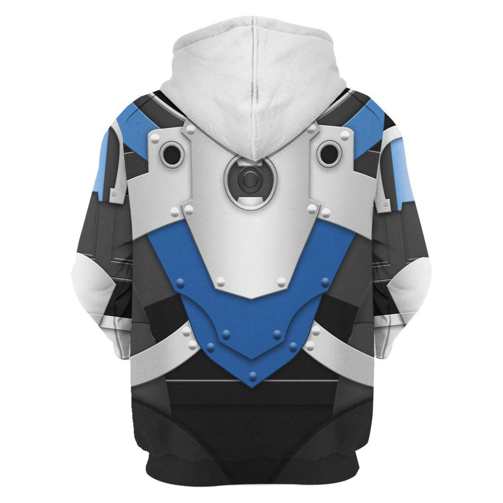 OodieGang Garrus Vakarian Hoodie Sweatshirt T-shirt Sweatpants Outfit Cosplay Costumes - OodieGang.com