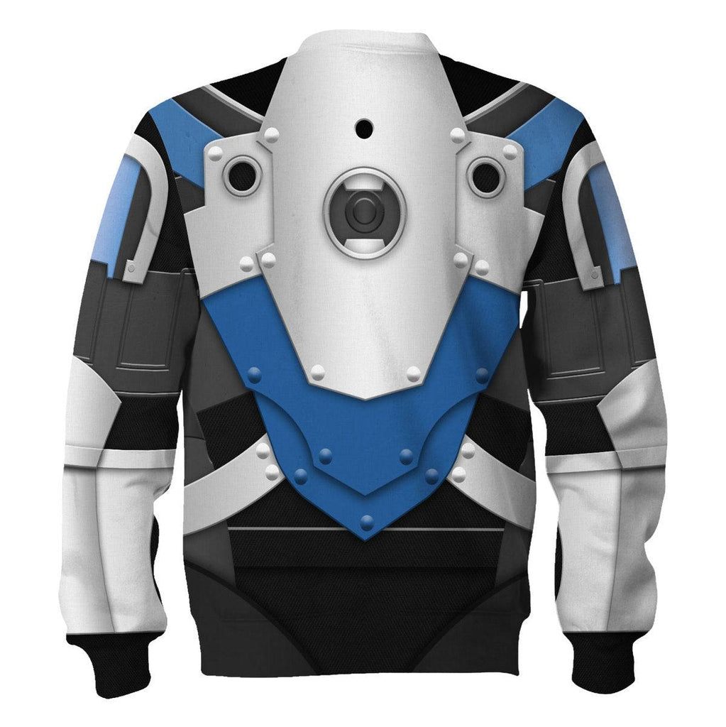 OodieGang Garrus Vakarian Hoodie Sweatshirt T-shirt Sweatpants Outfit Cosplay Costumes - OodieGang.com