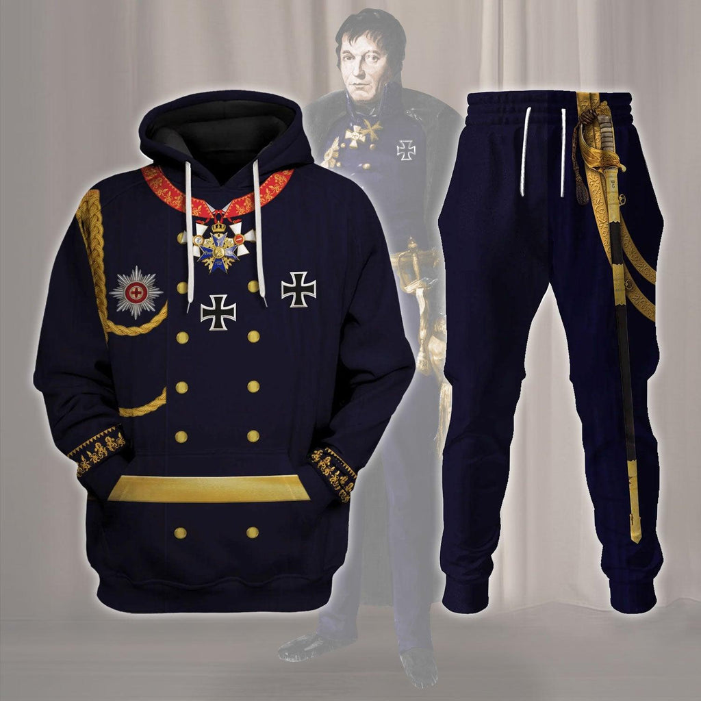 OodieGang General Gerhard von Scharnhorst Costume Hoodie Sweatshirt T-Shirt Tracksuit - OodieGang.com