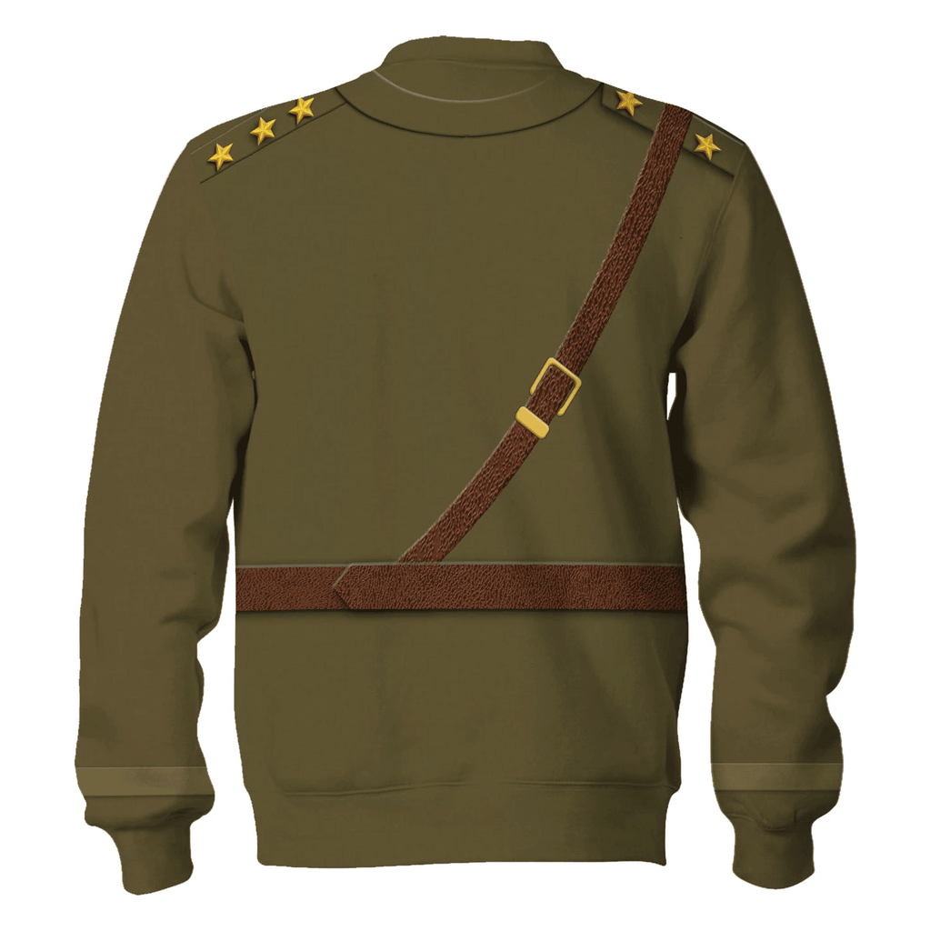 OodieGang General John J. Jack Pershing Costume Hoodie Sweatshirt T-Shirt Tracksuit - OodieGang.com