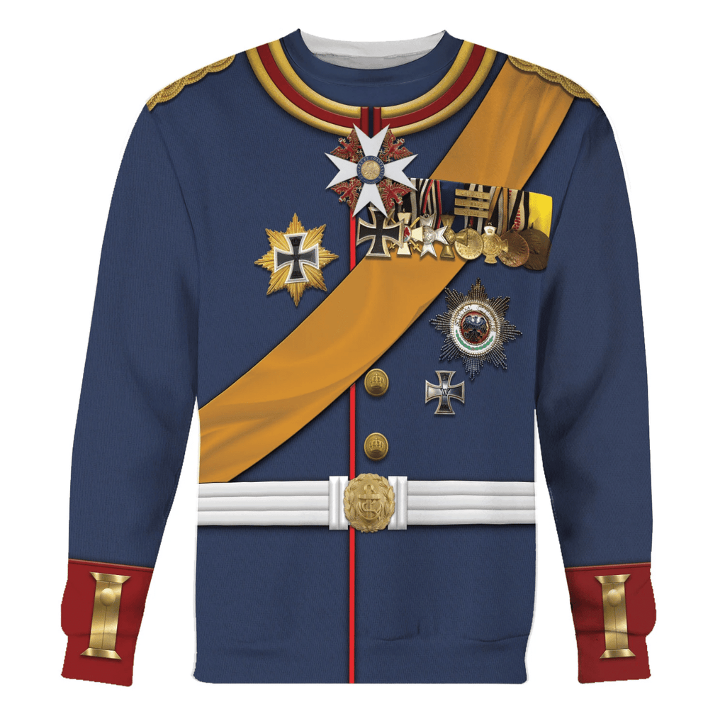 OodieGang General Paul Von Hindenburg (1847-1934) Costume Hoodie Sweatshirt T-Shirt Tracksuit - OodieGang.com