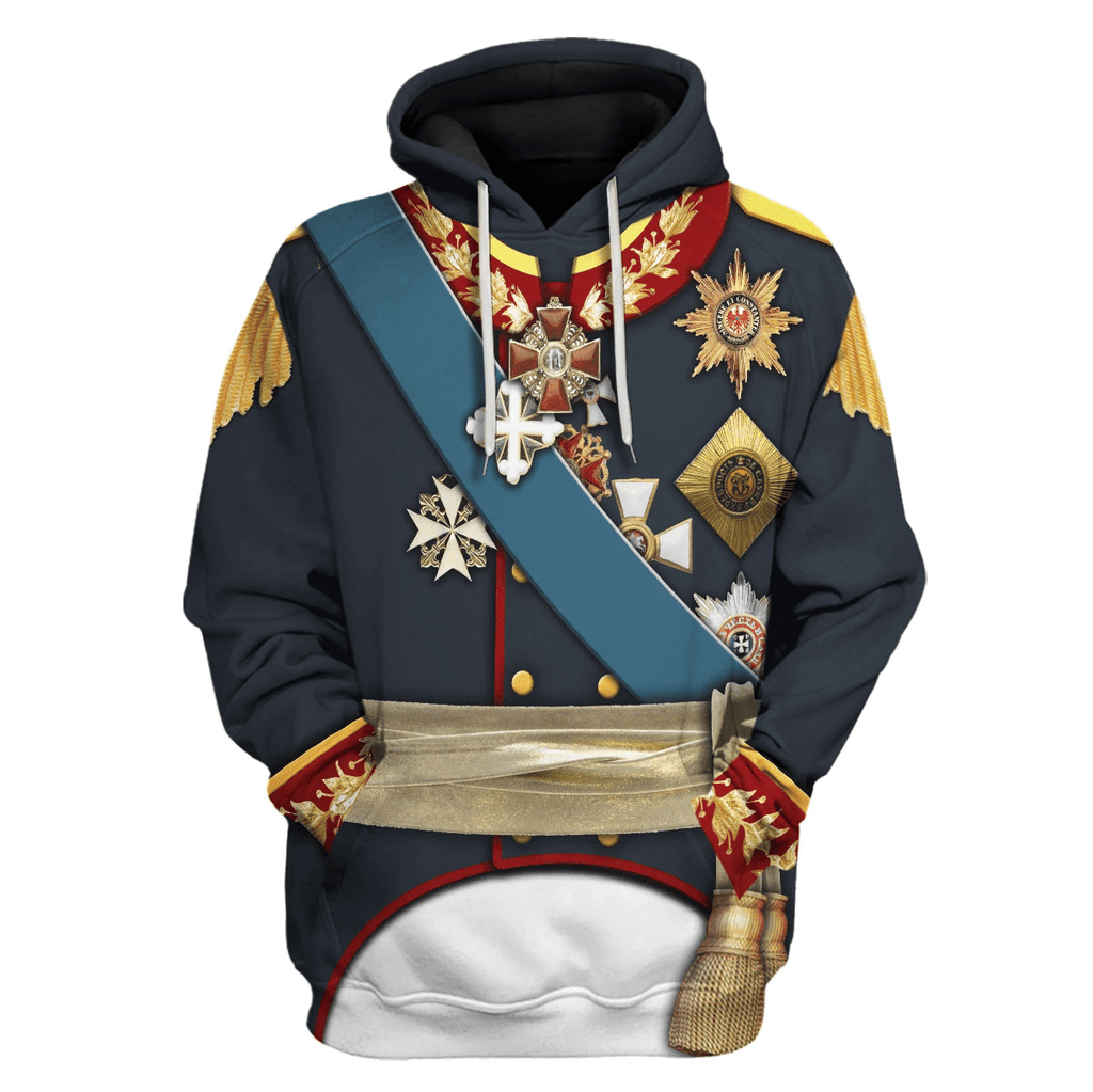 OodieGang General Prince Pyotr Bagration Costume Hoodie Sweatshirt T-Shirt Tracksuit - OodieGang.com