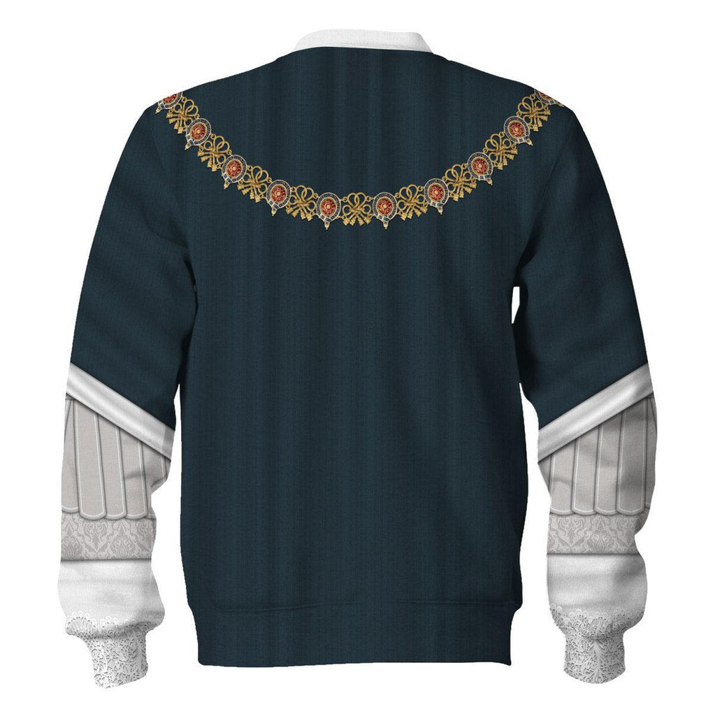 Oodiegang George I of England Costume Hoodie Sweatshirt T-Shirt Tracksuit - Oodiegang.com