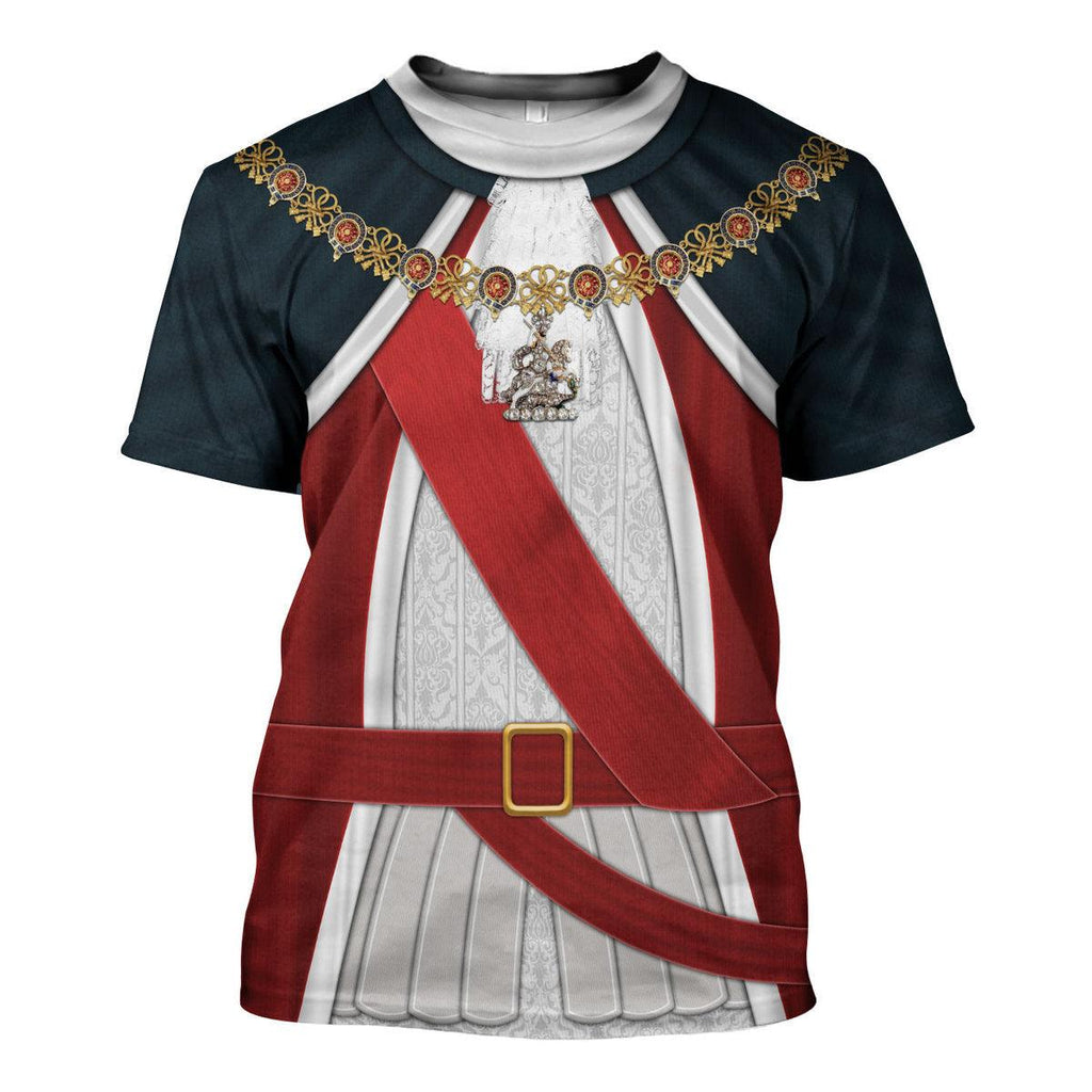 Oodiegang George I of England Costume Hoodie Sweatshirt T-Shirt Tracksuit - Oodiegang.com