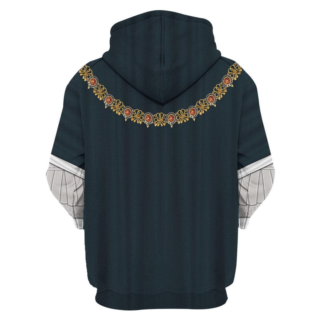 Oodiegang George I of England Costume Hoodie Sweatshirt T-Shirt Tracksuit - Oodiegang.com