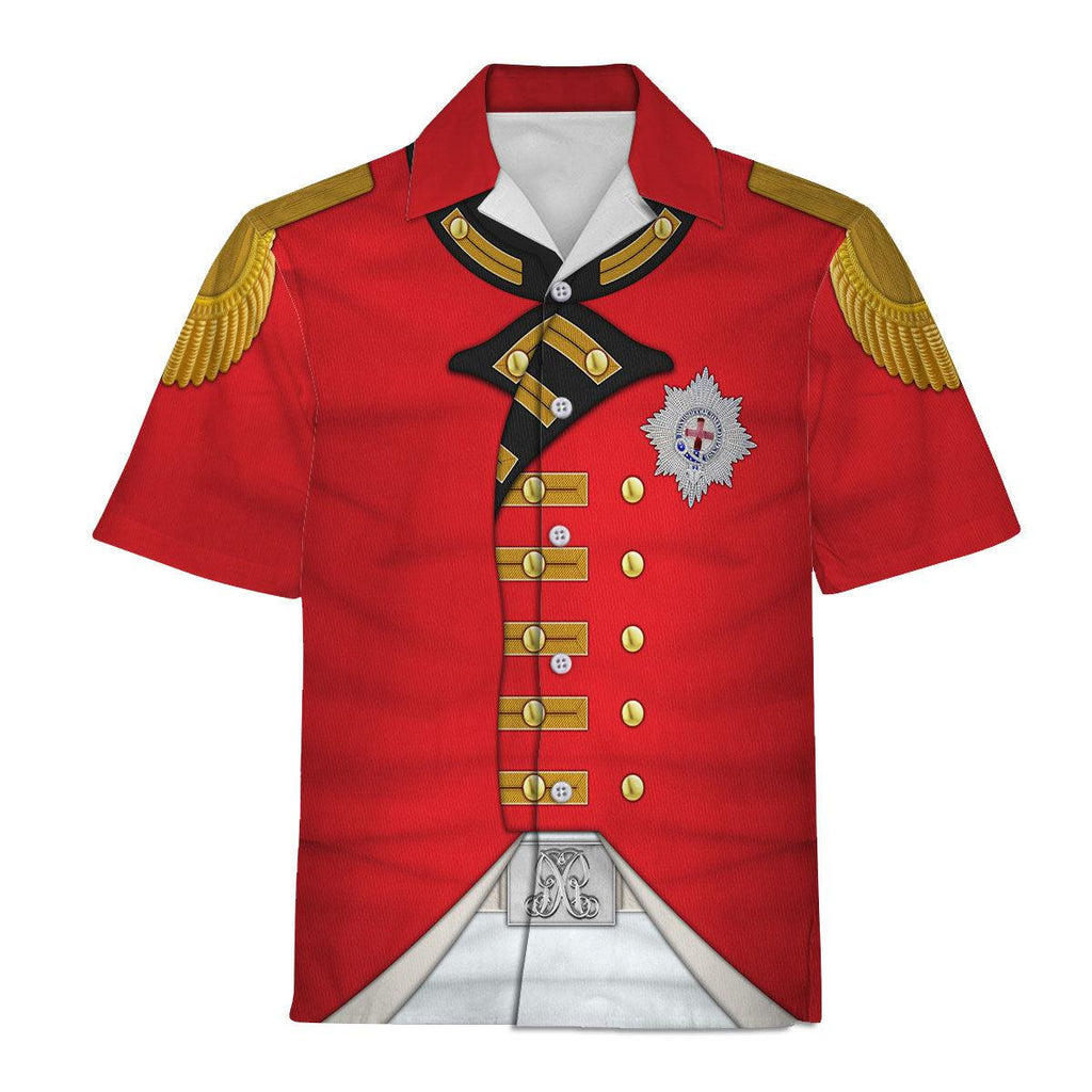 Oodiegang George III of England Uniform Costume Hoodie Sweatshirt T-Shirt Tracksuit - Oodiegang.com