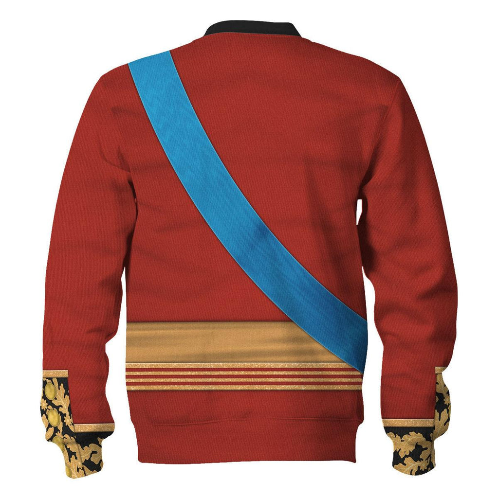 Oodiegang George IV of England Uniform Costume Hoodie Sweatshirt T-Shirt Tracksuit - Oodiegang.com