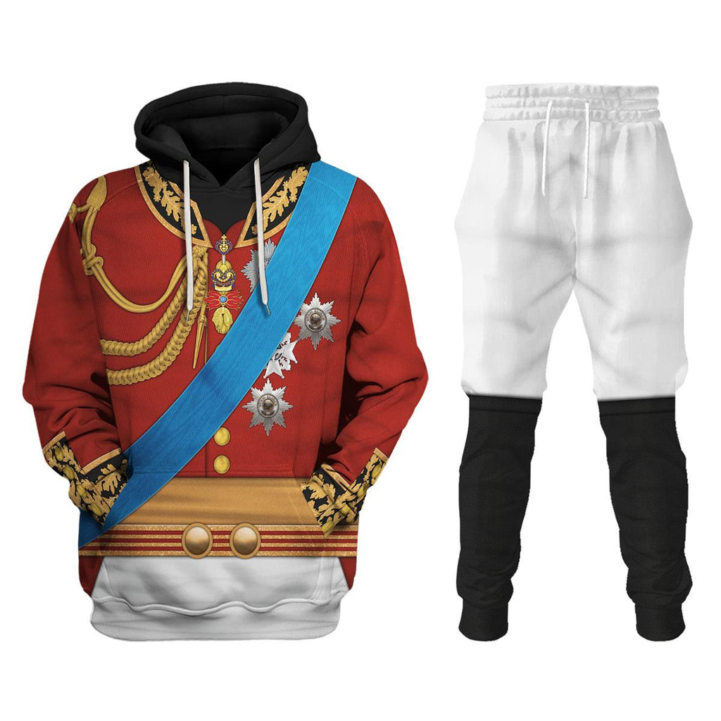 Oodiegang George IV of England Uniform Costume Hoodie Sweatshirt T-Shirt Tracksuit - Oodiegang.com