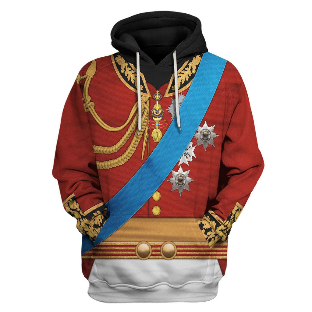 Oodiegang George IV of England Uniform Costume Hoodie Sweatshirt T-Shirt Tracksuit - Oodiegang.com