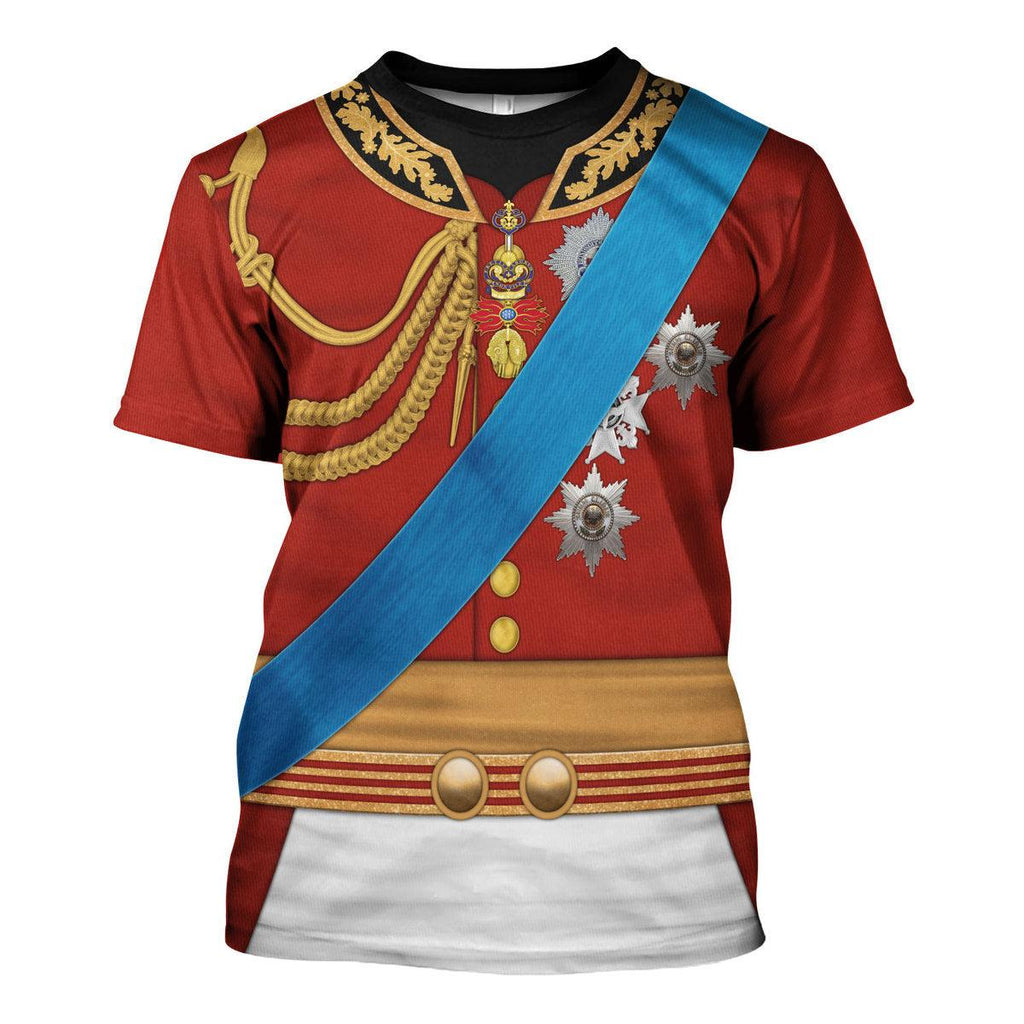 Oodiegang George IV of England Uniform Costume Hoodie Sweatshirt T-Shirt Tracksuit - Oodiegang.com