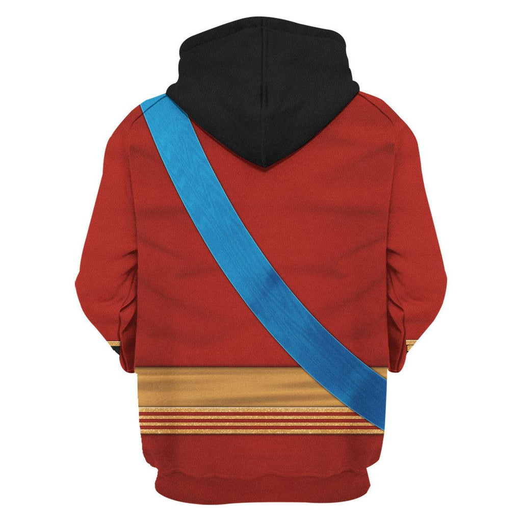 Oodiegang George IV of England Uniform Costume Hoodie Sweatshirt T-Shirt Tracksuit - Oodiegang.com