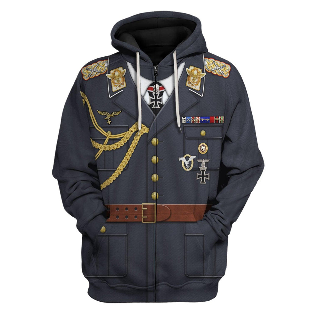 OodieGang German General Erhard Milch Costume Hoodie Sweatshirt T-Shirt Tracksuit - OodieGang.com