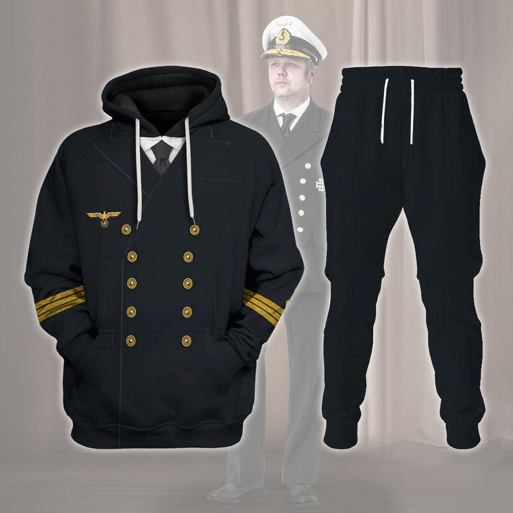 OodieGang German Kriegsmarine (War Navy) Costume Hoodie Sweatshirt T-Shirt Tracksuit - OodieGang.com