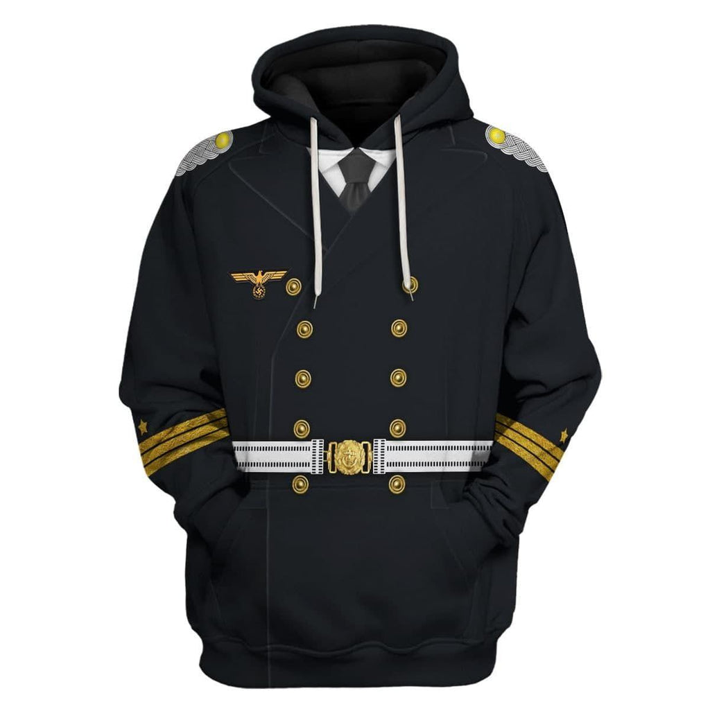 OodieGang German Kriegsmarine (War Navy) Costume Hoodie Sweatshirt T-Shirt Tracksuit - OodieGang.com