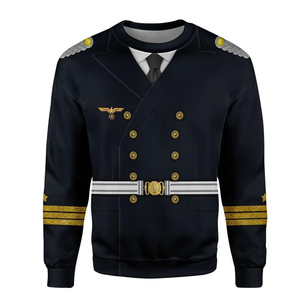 OodieGang German Kriegsmarine (War Navy) Costume Hoodie Sweatshirt T-Shirt Tracksuit - OodieGang.com