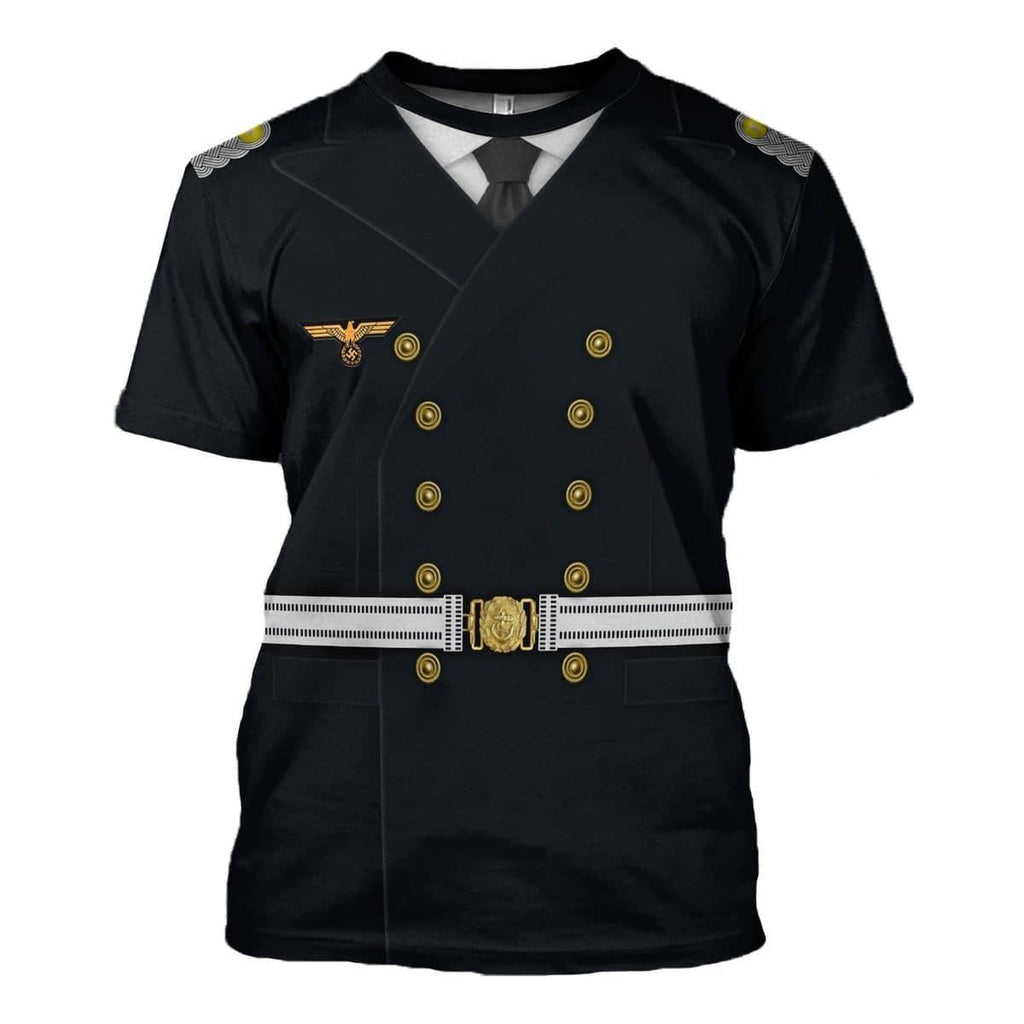 OodieGang German Kriegsmarine (War Navy) Costume Hoodie Sweatshirt T-Shirt Tracksuit - OodieGang.com